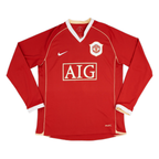 2006-07 Manchester United FC Home Long Sleeve