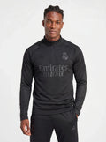 REAL MADRID BLACK TRACKSUIT