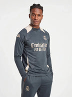 REAL MADRID GREY TRACKSUIT II