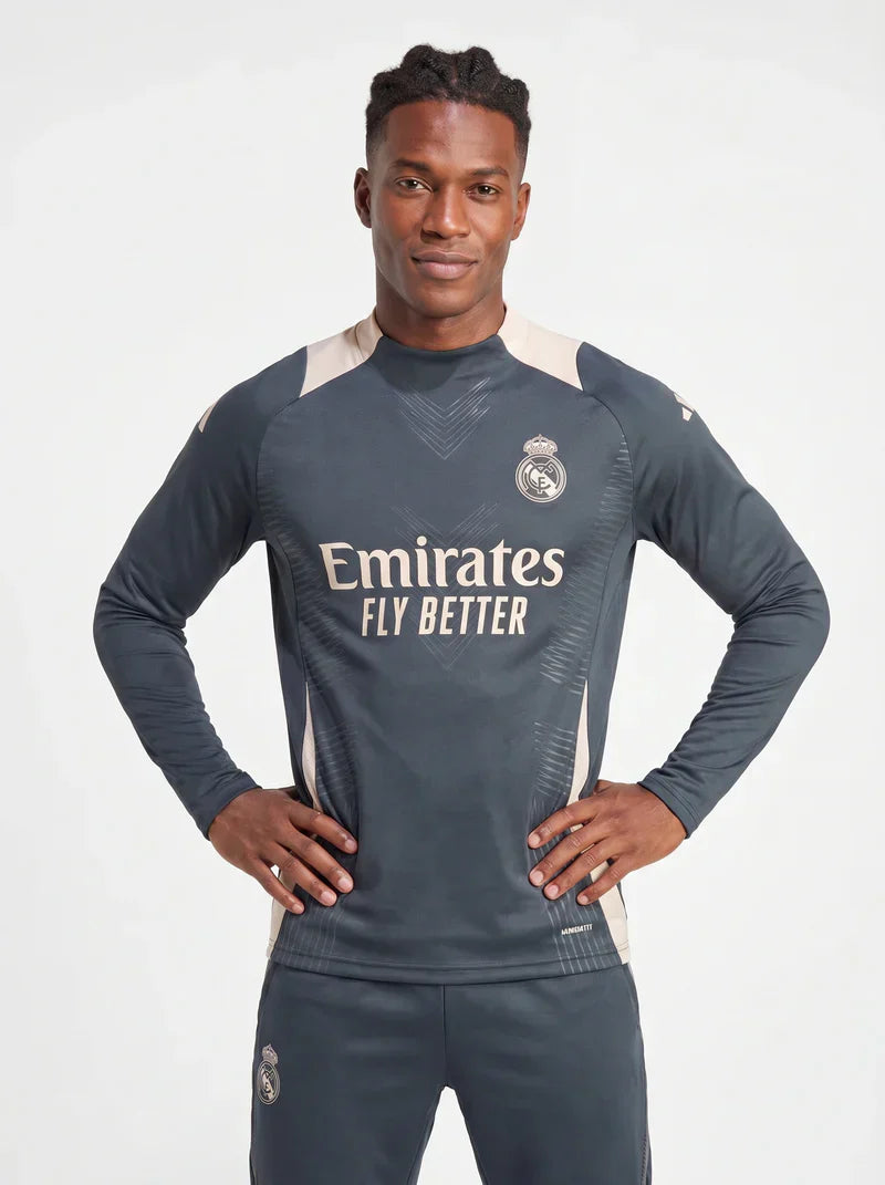 REAL MADRID GREY TRACKSUIT II