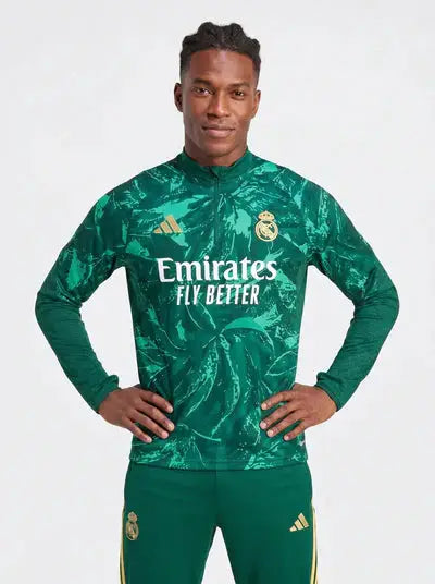 REAL MADRID SPECIAL EDITION GREEN TRACKSUIT