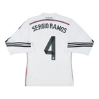 2014-15 Real Madrid CF Home Long Sleeve