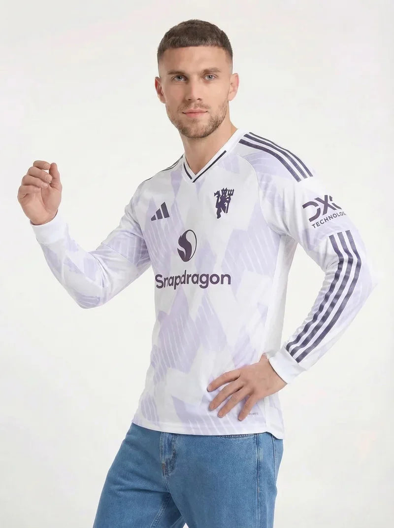 MANCHESTER UNITED 2025/26 LONG SLEEVE AWAY SHIRT