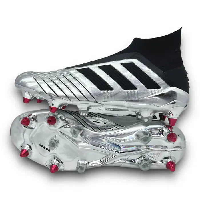 PREDATOR 19+ SG SILVER BLACK