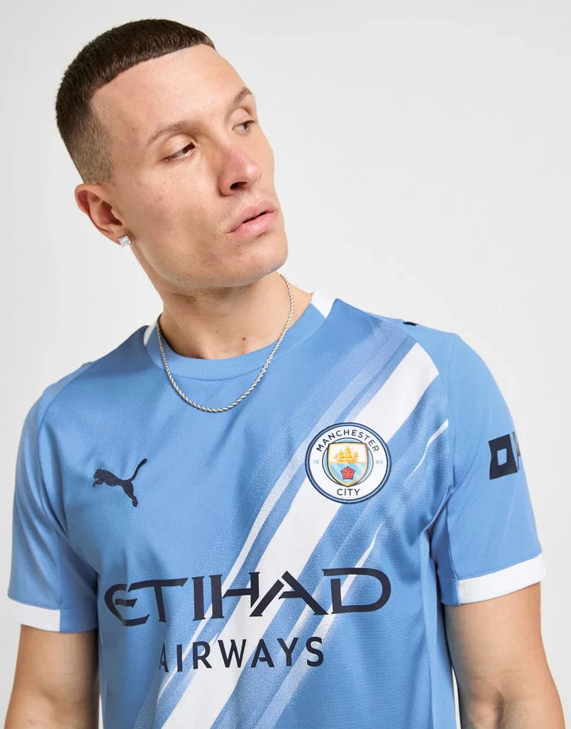 MANCHESTER CITY FC 2025/26 HOME SHIRT