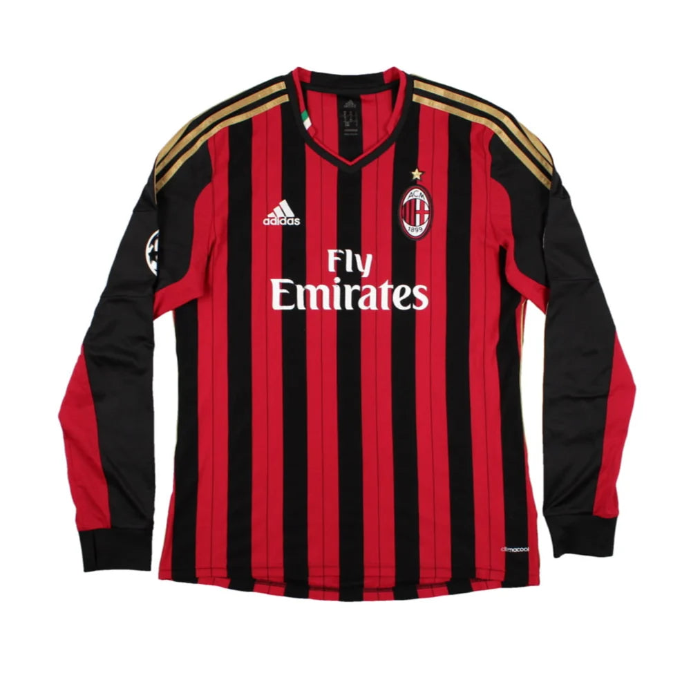 2013-14 AC Milan Home Long Sleeve